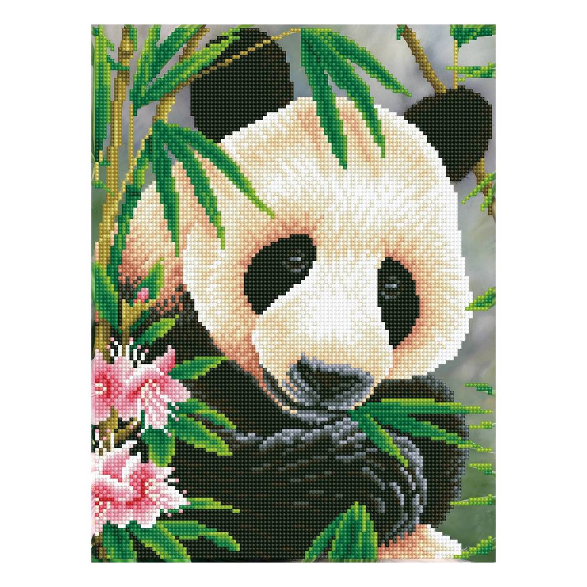 Diamond Dotz Panda Prince 30cm x 40cm | Hobbycraft