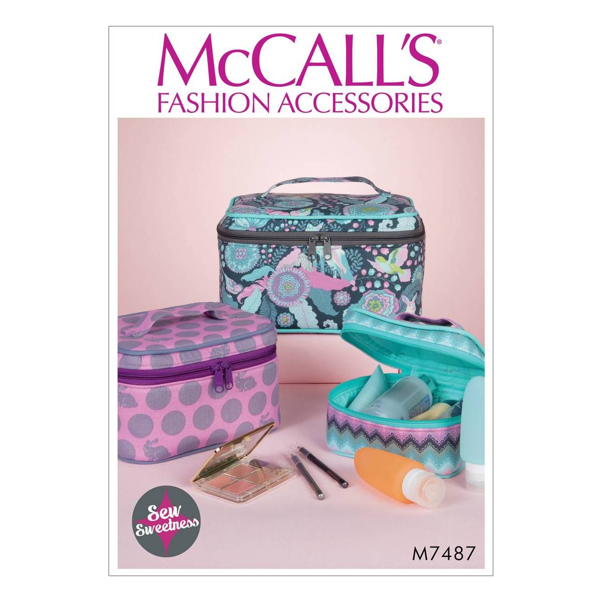 McCall's Travel Cases Sewing Pattern M7487