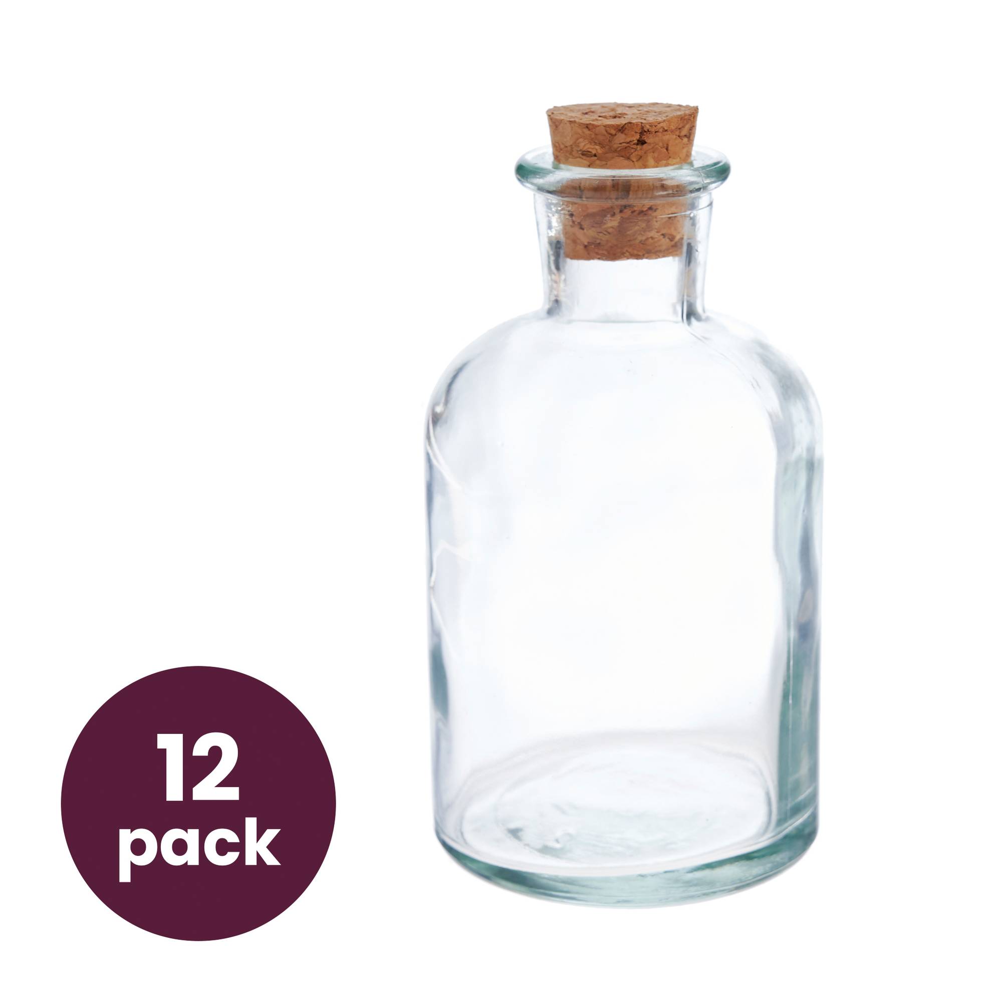 Tall Glass Potion Bottle 6 Pack Bundle Hobbycraft