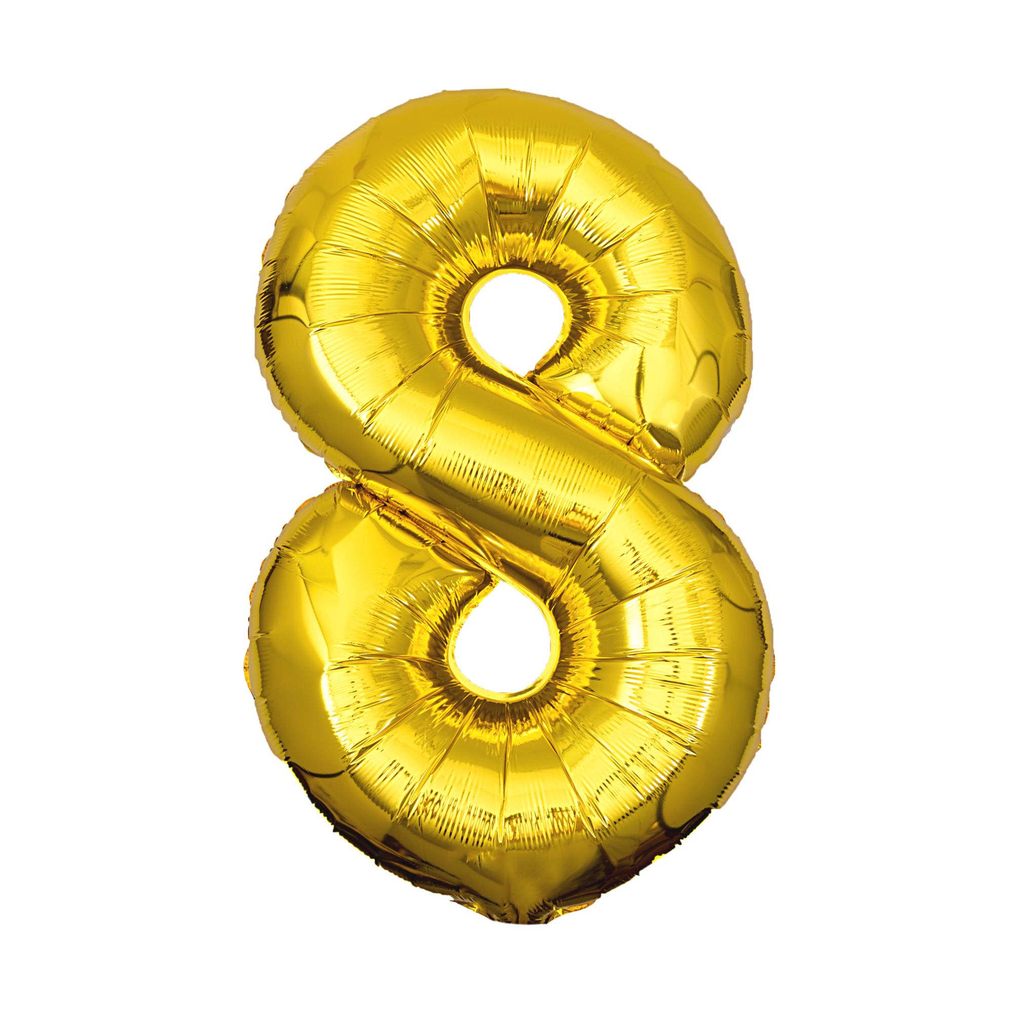 Extra Large Gold Foil Number 8 Balloon Hobbycraft