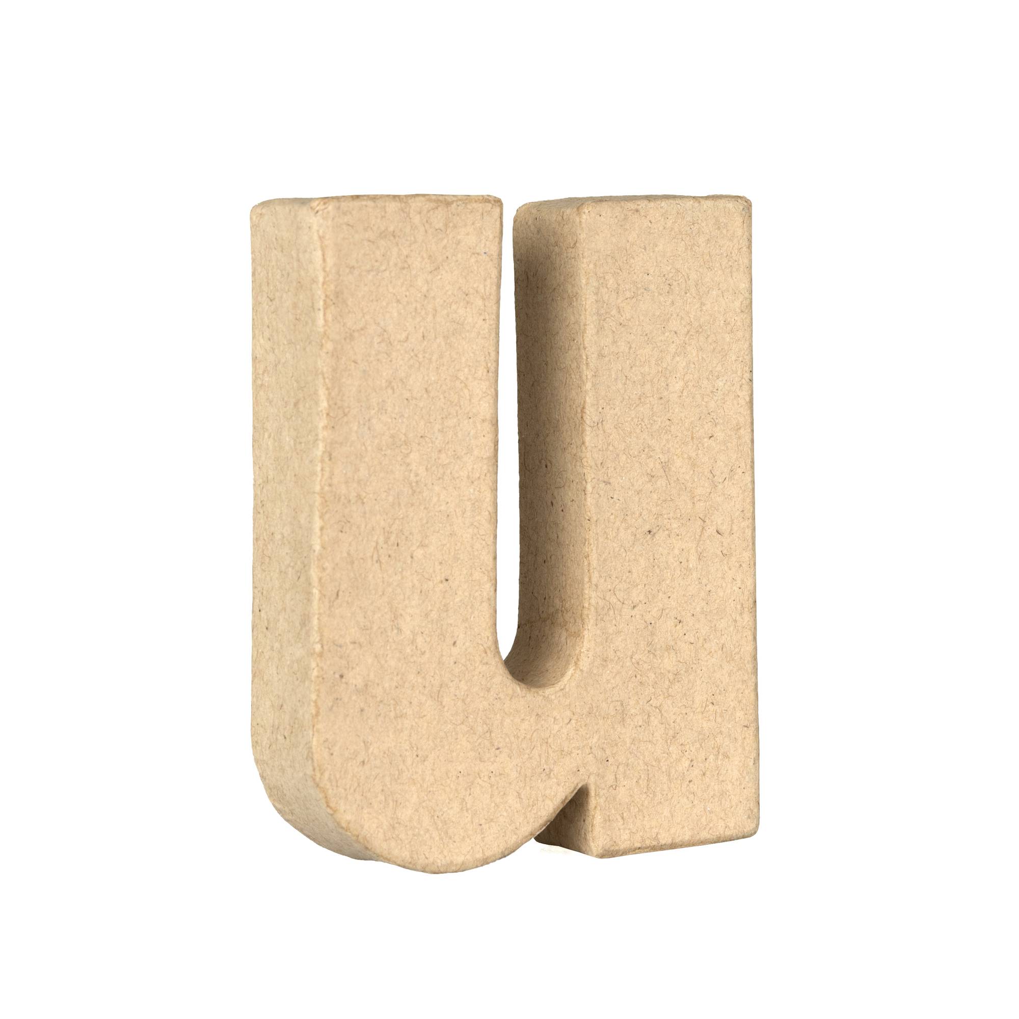 Lowercase Mini Mache Letter U | Hobbycraft