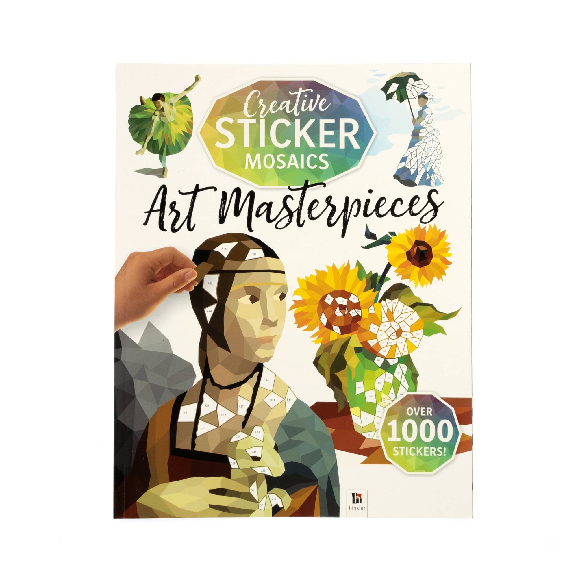 Art Masterclass Creative Sticker Mosaics Book | Hobbycraft