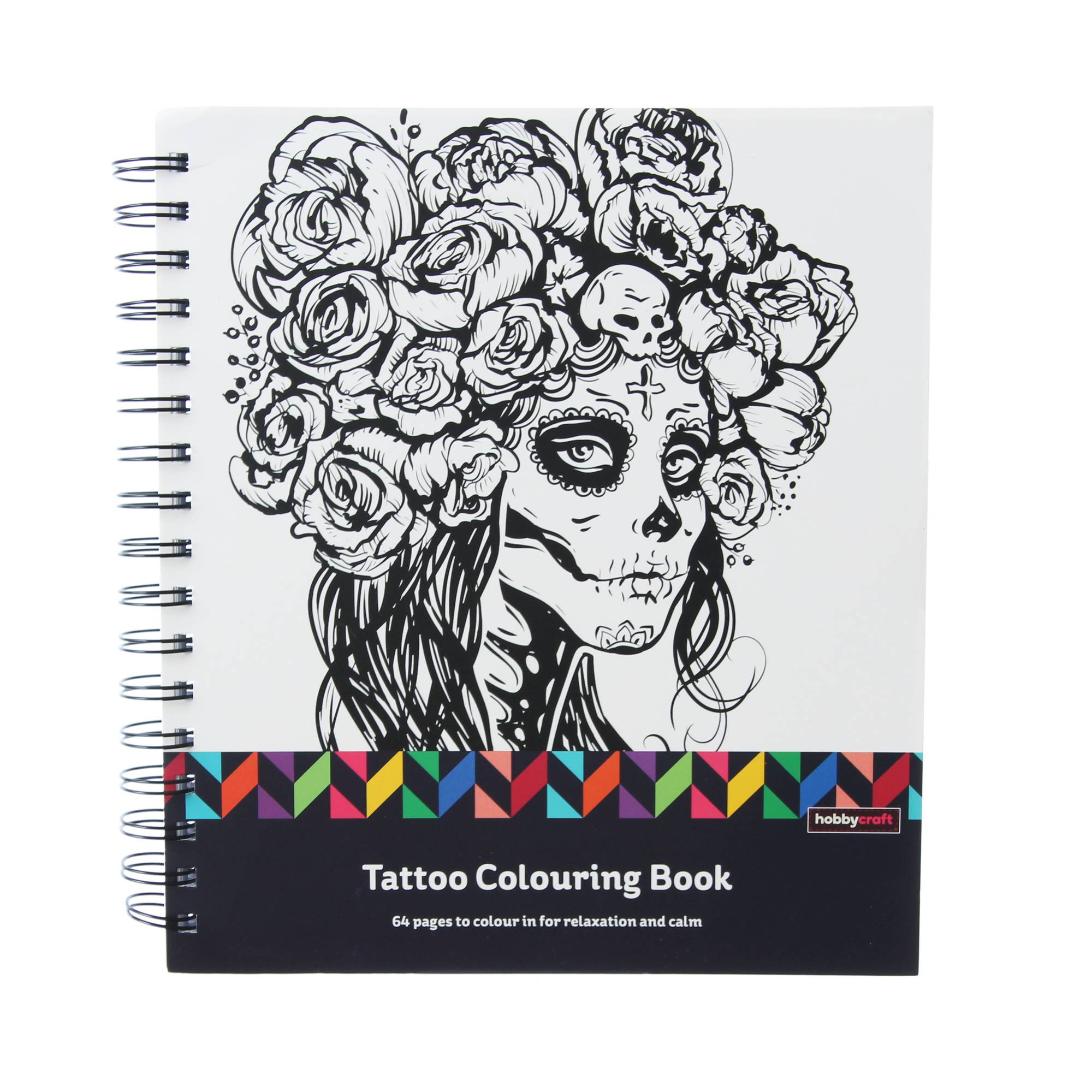 Tattoo Colouring Book Hobbycraft