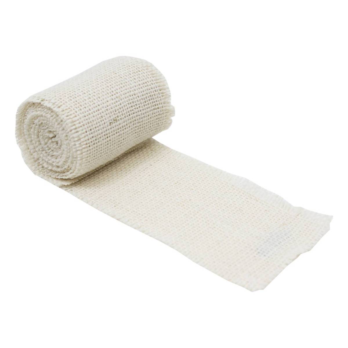 Cream Jute Fabric Roll 6cm x 2m | Hobbycraft