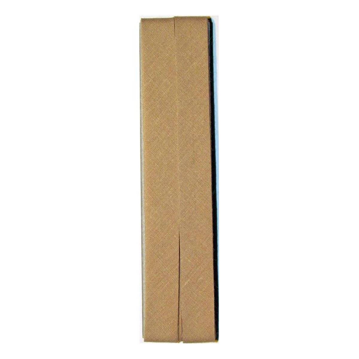 Cream Poly Cotton Bias Binding 12mm x 2.5m | Hobbycraft