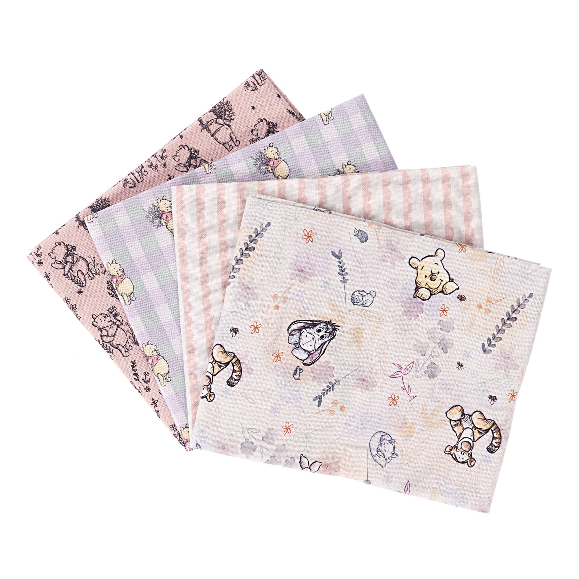 Winnie The Pooh All About Me Fat Quarter Bundle | Camelot Fabrics