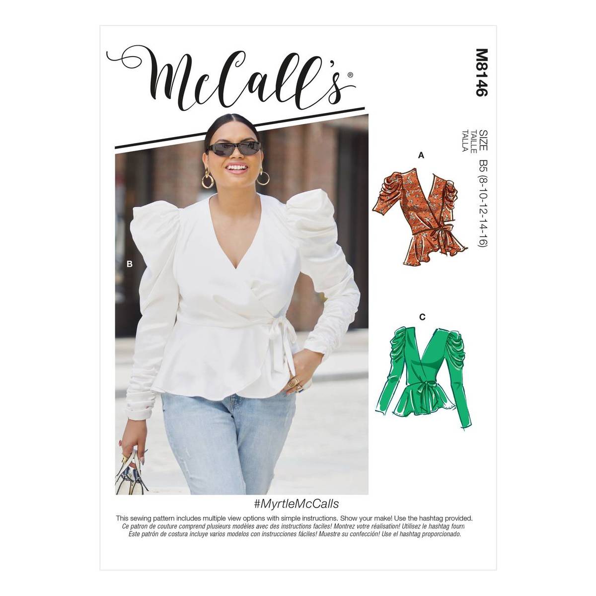 McCalls Sewing Pattern 8256, 1271499