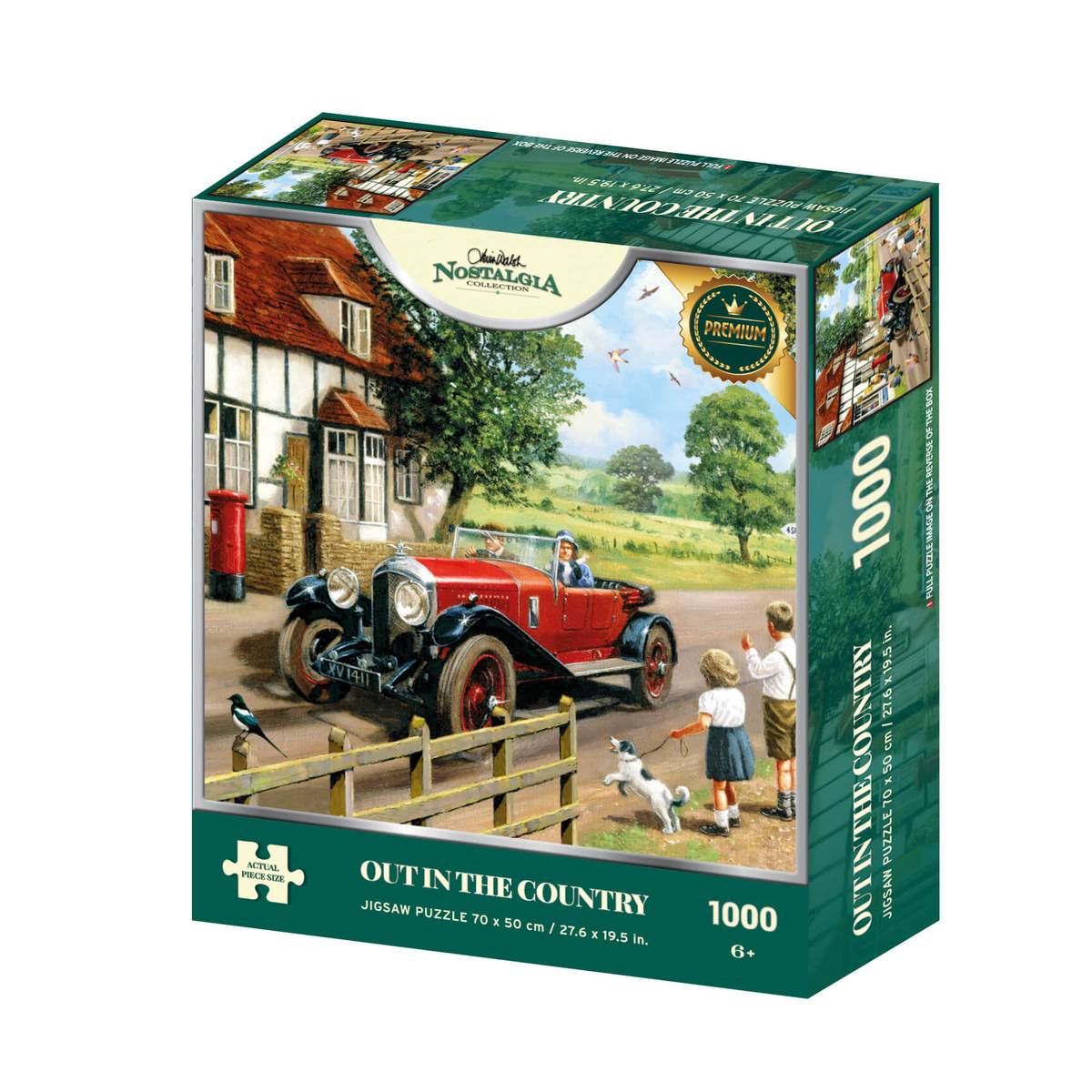 Out In The Country Jigsaw Puzzle 1000 Pieces Hobbycraft   663710 1000 1  Kidicraft Out In The Country Jigsaw 800 