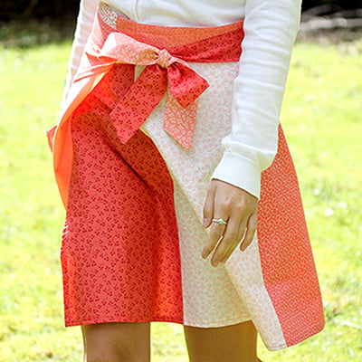 How to Sew a Wrap Skirt from Fat Quarters | Hobbycraft