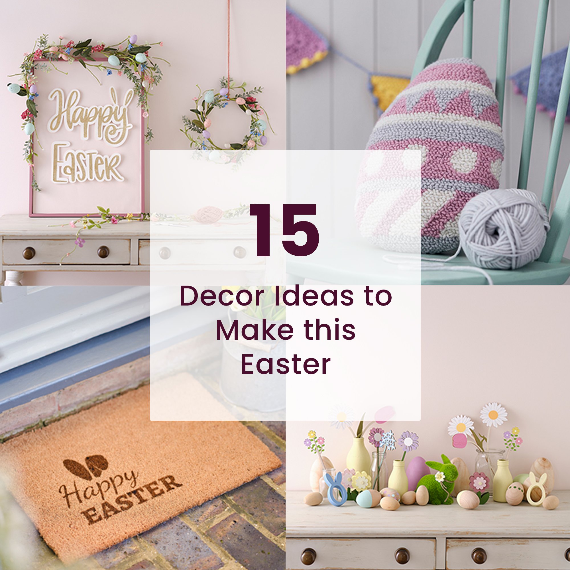 15 Décor Ideas to Make this Easter | Hobbycraft