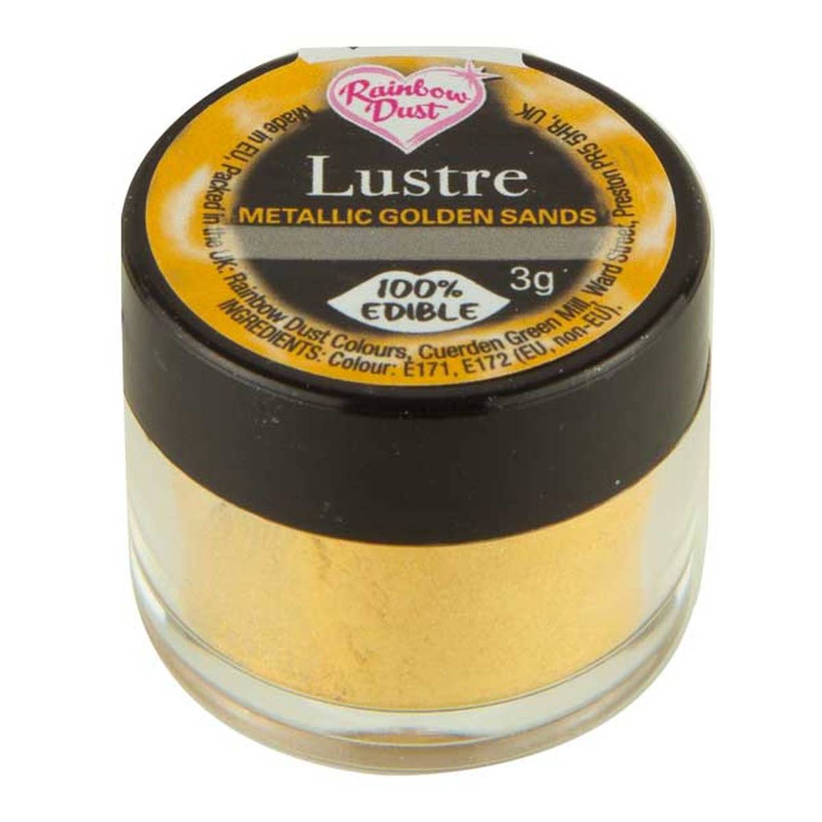 MONÉGASQUE Gold Edible Luster Dust 7G - Food-Safe Glitter for Cakes,  Chocolates, and Cocktails – Monégasque. LLC