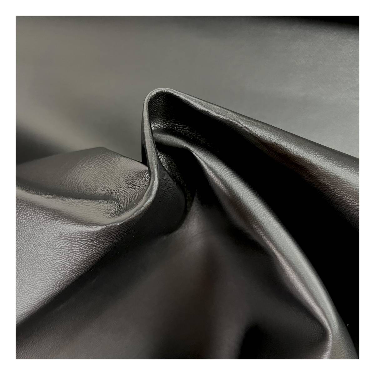 Black Leatherette Fabric by the Metre | Hobbycraft