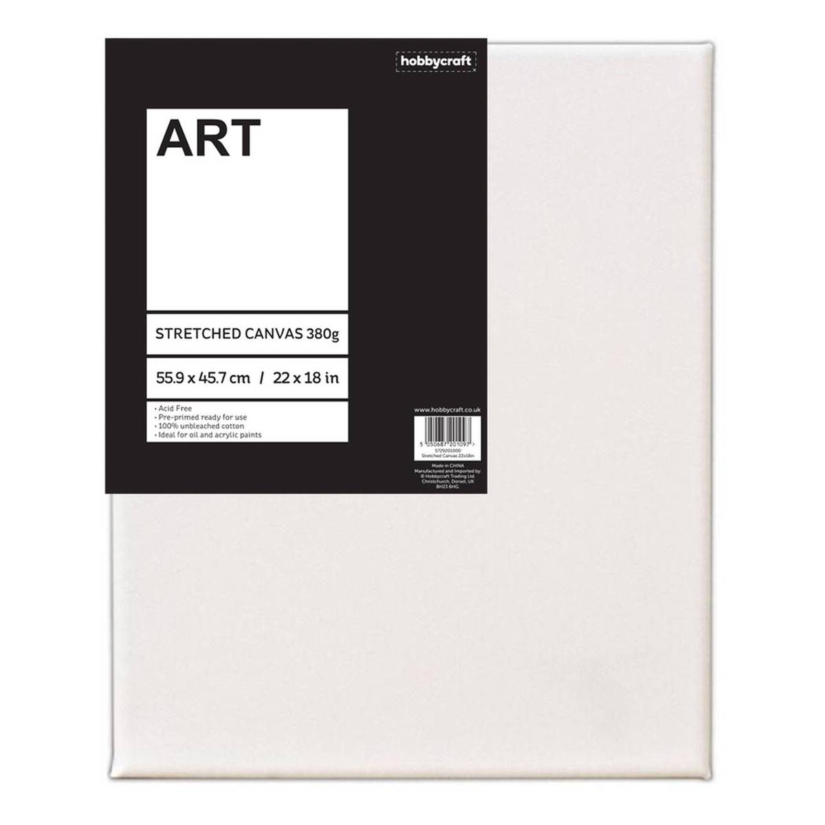 Stretched Canvas 55.9cm x 45.7cm | Hobbycraft