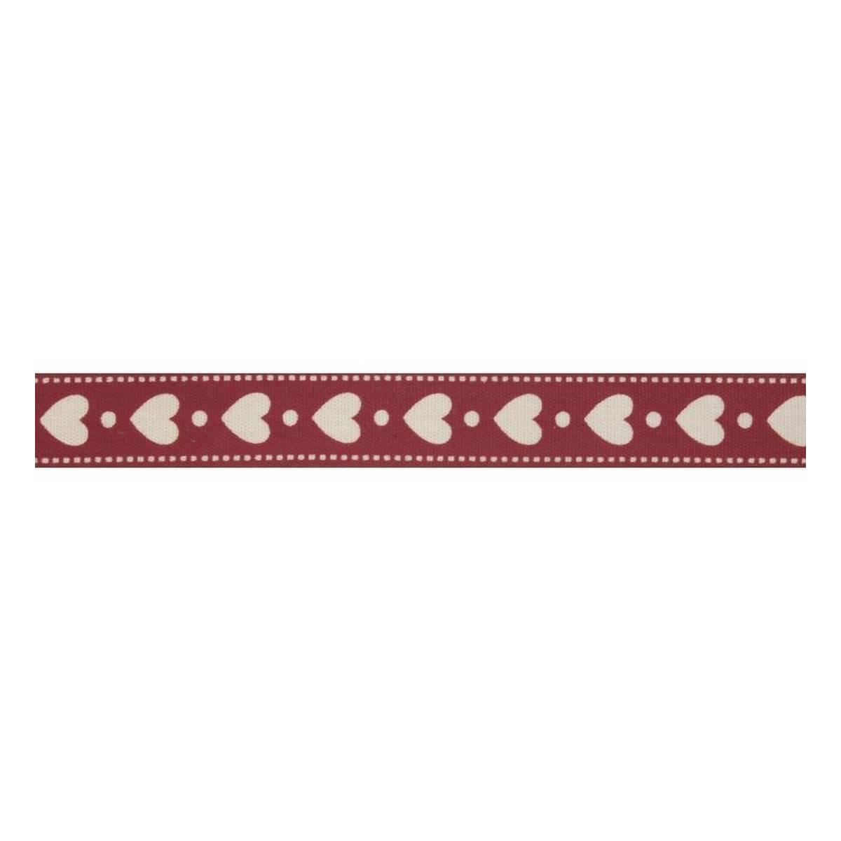 Red Heart Cotton Ribbon 15mm x 5m | Hobbycraft