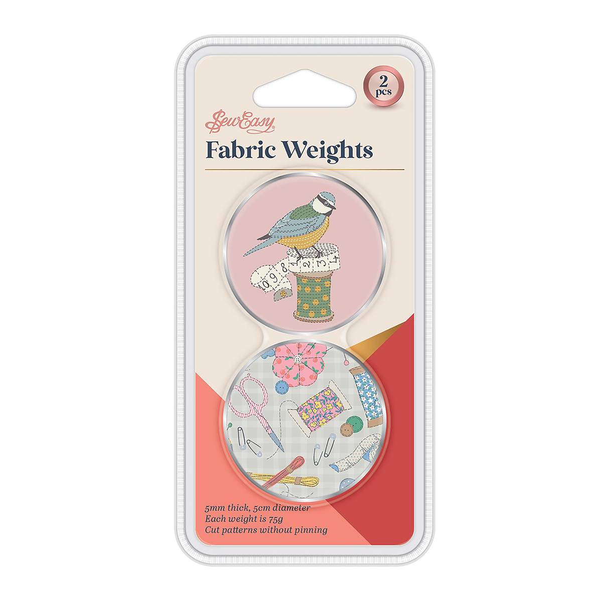 Sew Easy Fabric Weights w/ Pins- 2pk – Lincraft New Zealand