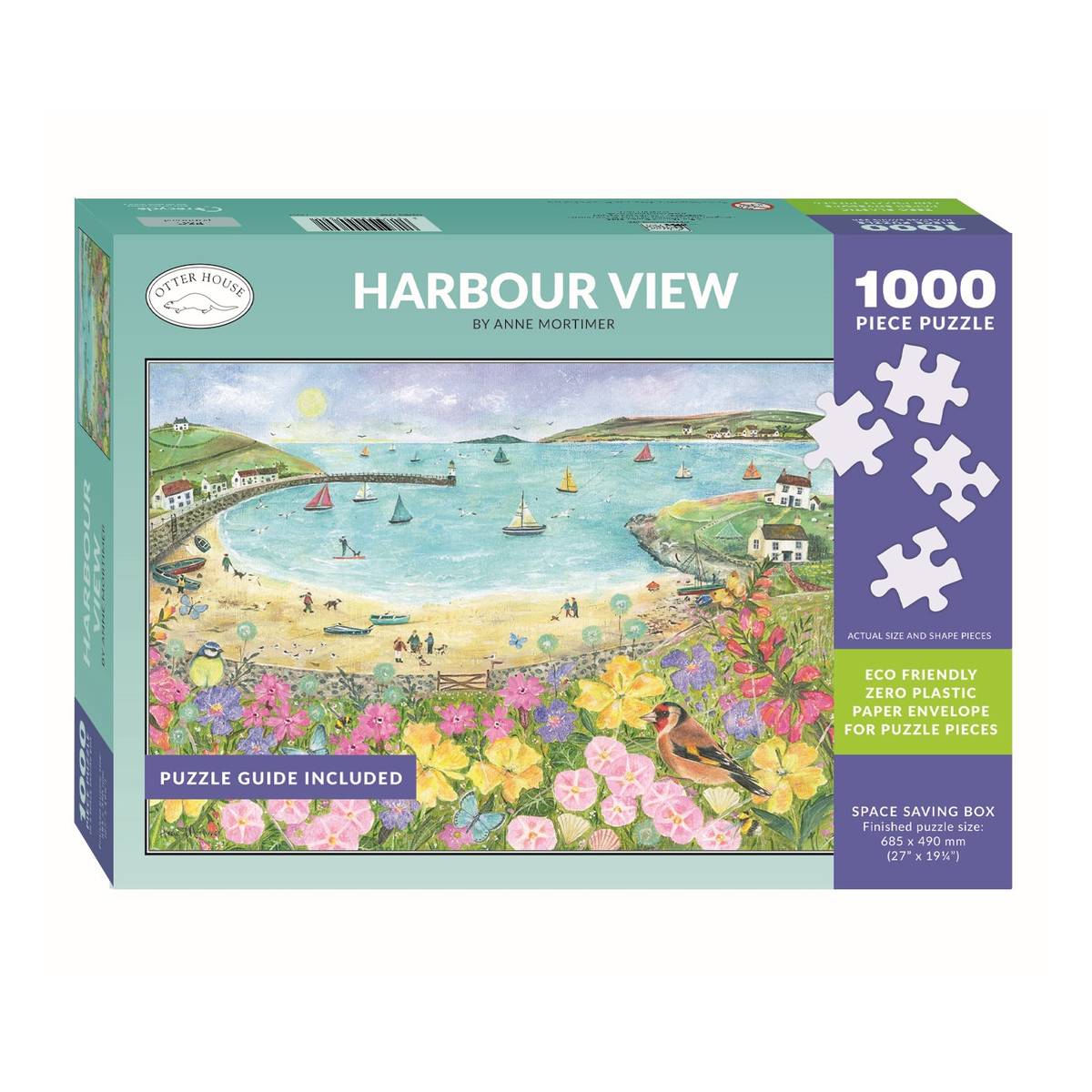 Otter House Harbour View Jigsaw Puzzle 1000 Pieces | Hobbycraft