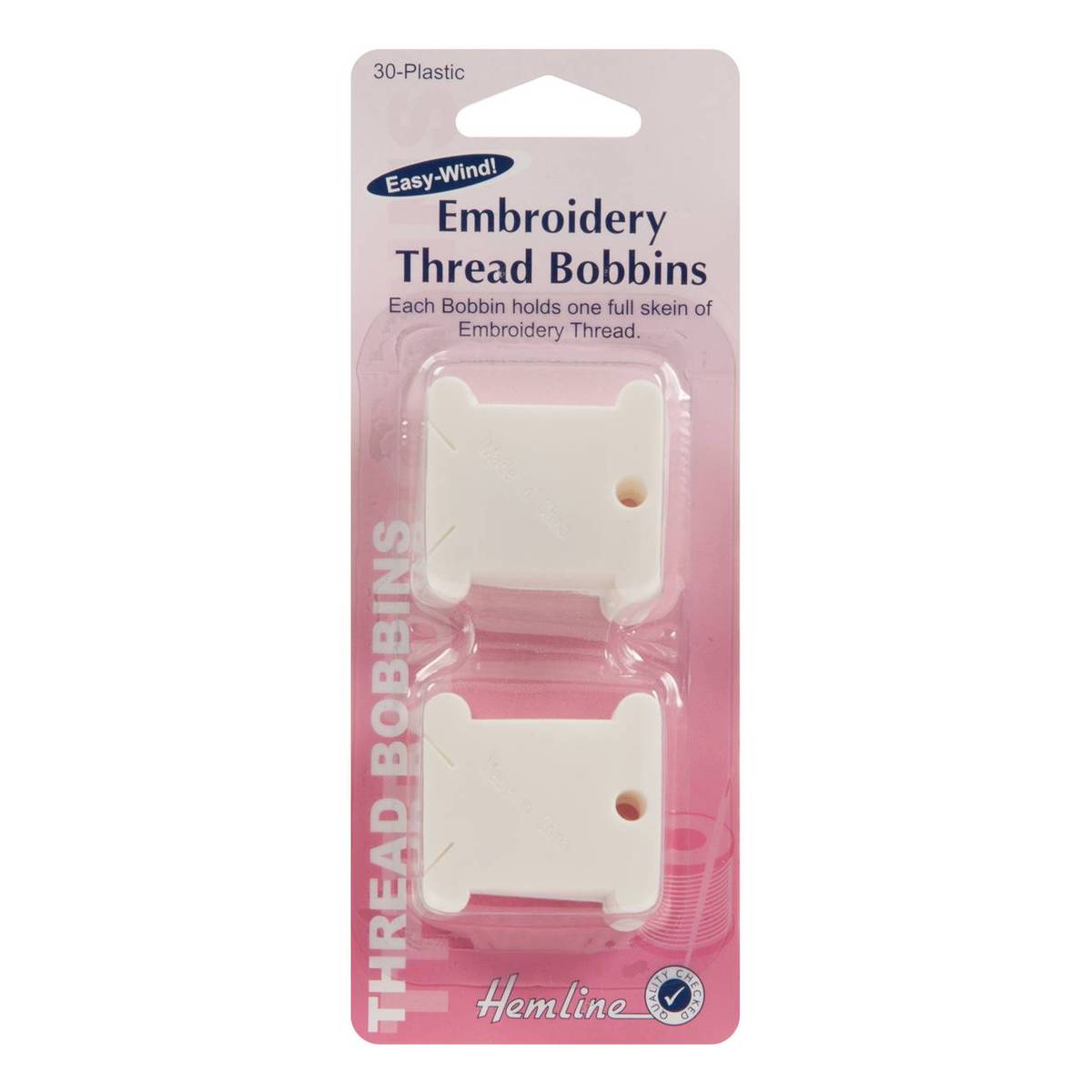 Cardboard Embroidery Thread Bobbins Floss Cards Pack of 200 