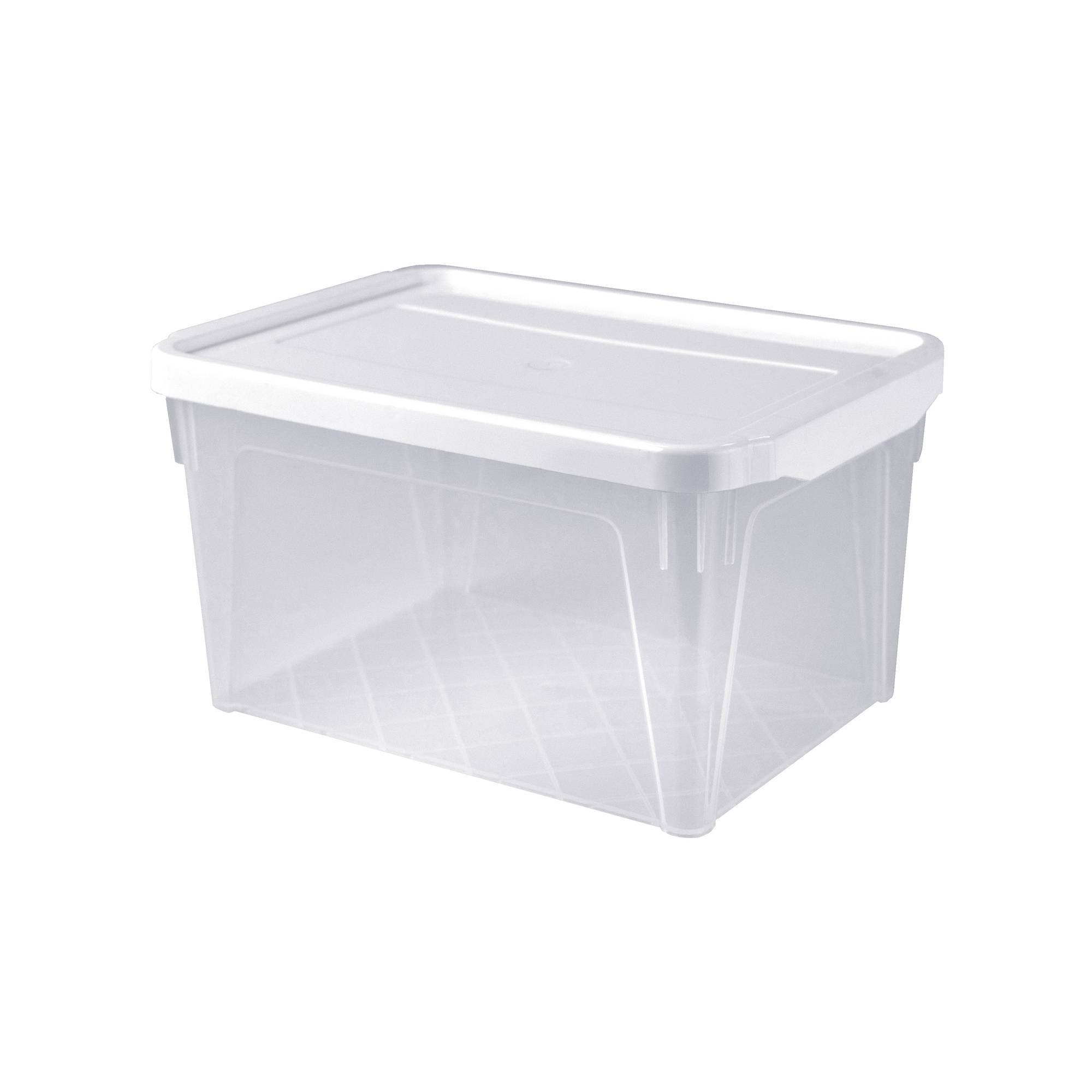 Whitefurze White Spacemaster Extra 2 Litre Storage Box | Hobbycraft