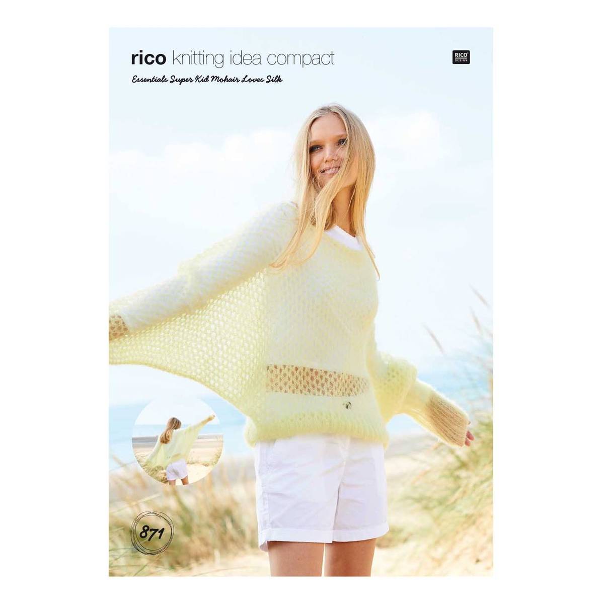 Buy Rico Super Kid Mohair Sweater Digital Pattern 871 for GBP 3.00 |  Hobbycraft UK